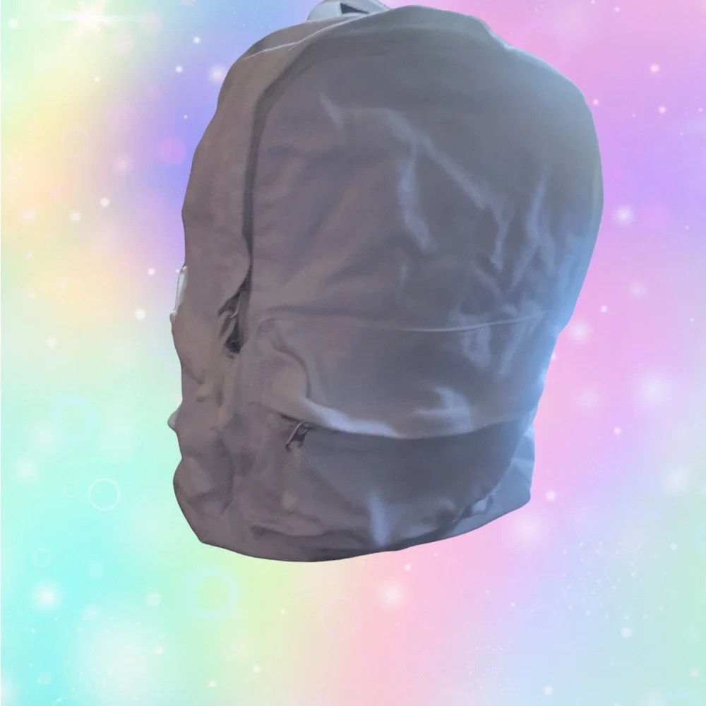 Stylish White Women's Backpack